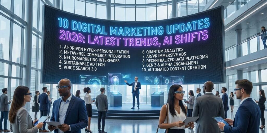 10 Digital Marketing Updates 2026